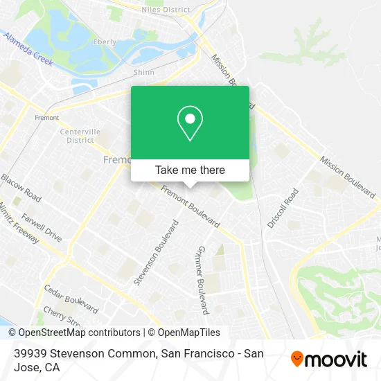 39939 Stevenson Common map
