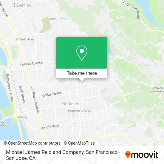 Mapa de Michael James Reid and Company