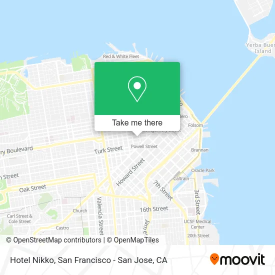 Hotel Nikko map