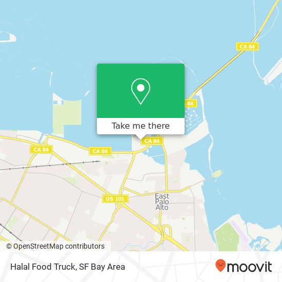 Mapa de Halal Food Truck