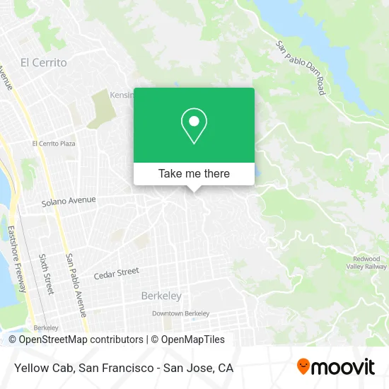 Mapa de Yellow Cab