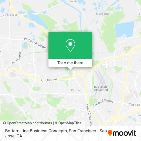 Bottom Line Business Concepts map