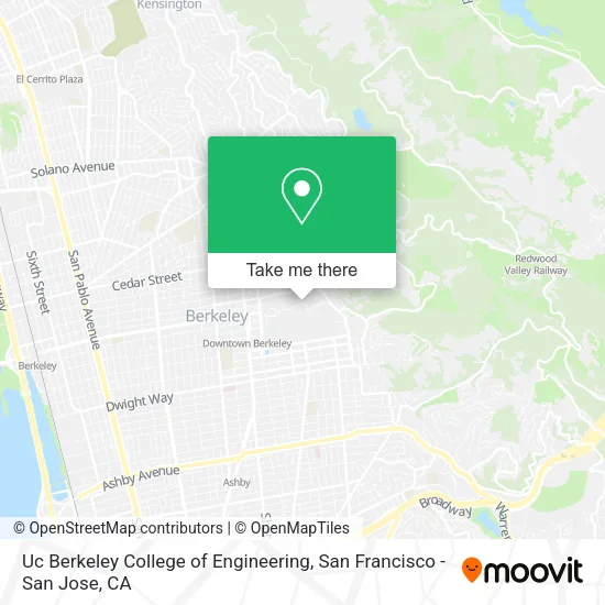 Uc Berkeley College of Engineering map