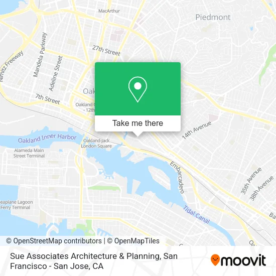 Sue Associates Architecture & Planning map