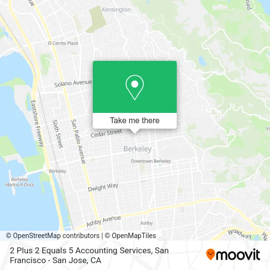 2 Plus 2 Equals 5 Accounting Services map