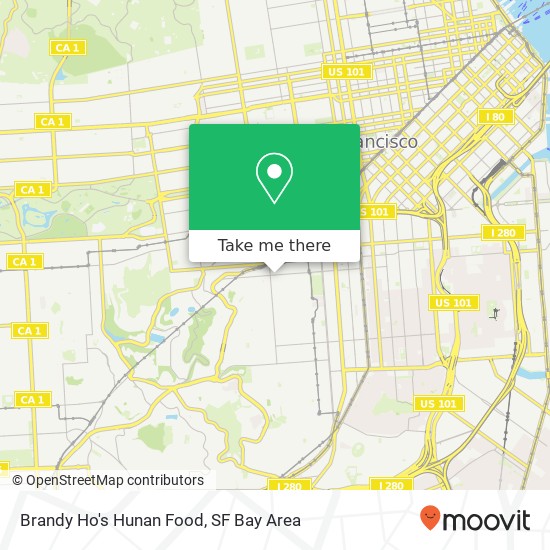 Brandy Ho's Hunan Food, 4068 18th St map