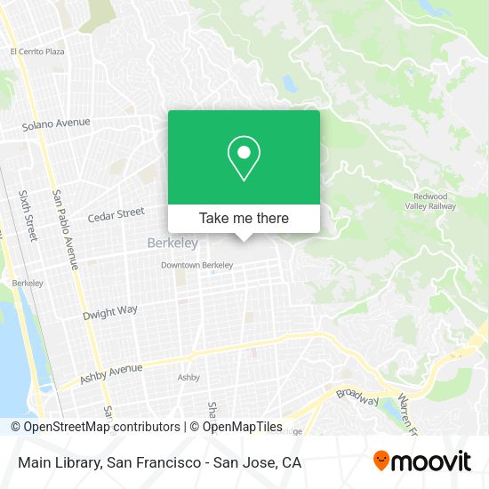 Main Library map