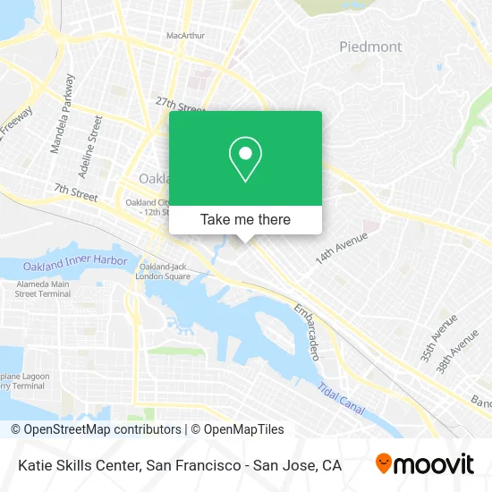 Katie Skills Center map