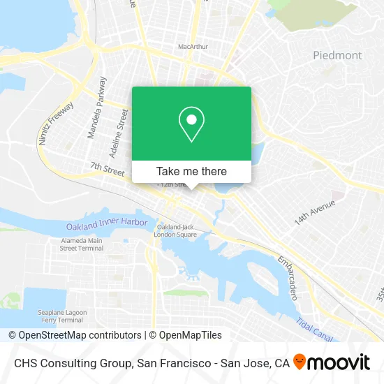 CHS Consulting Group map