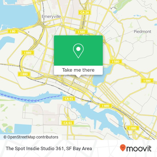 The Spot Insdie Studio 361 map