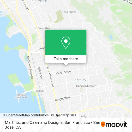 Mapa de Martinez and Caamano Designs