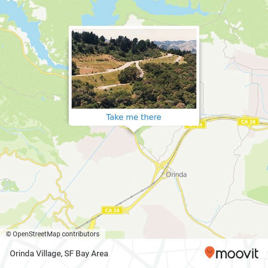 Mapa de Orinda Village