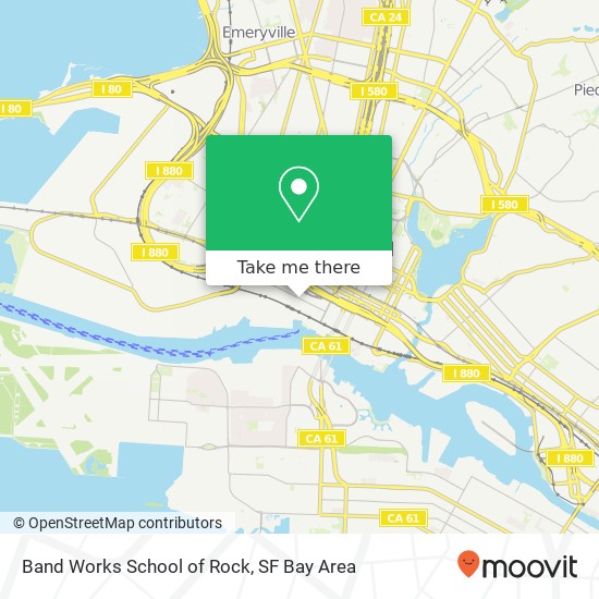 Band Works School of Rock, 623 3rd St map