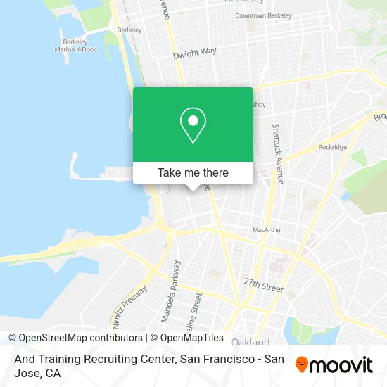 Mapa de And Training Recruiting Center