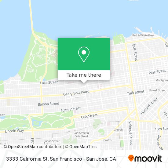 3333 California St map