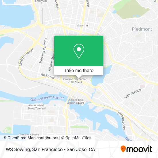 WS Sewing map