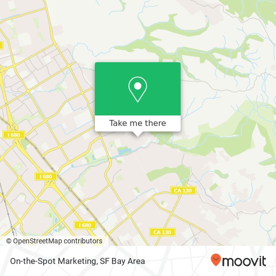 On-the-Spot Marketing, 3628 Vista del Valle map