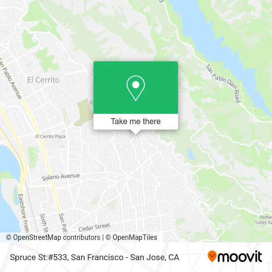 Mapa de Spruce St:#533