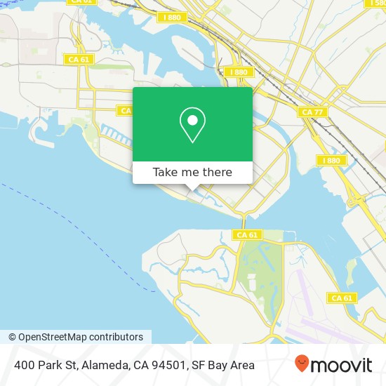 400 Park St, Alameda, CA 94501 map