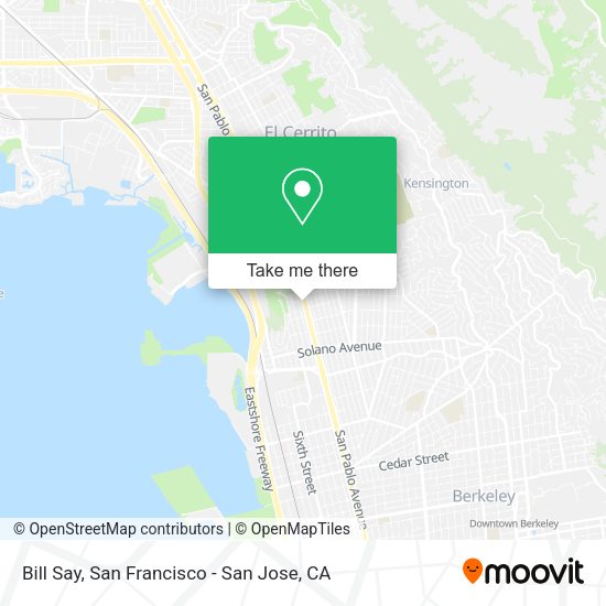 Bill Say map