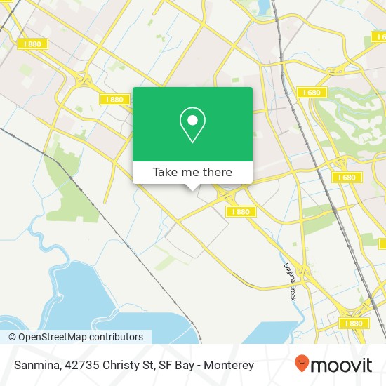 Sanmina, 42735 Christy St map