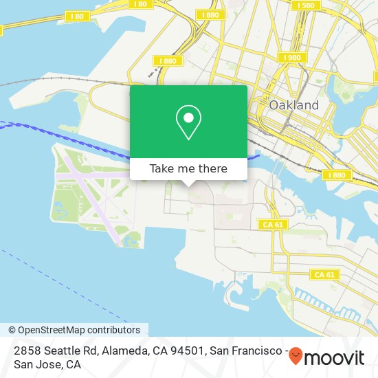 2858 Seattle Rd, Alameda, CA 94501 map