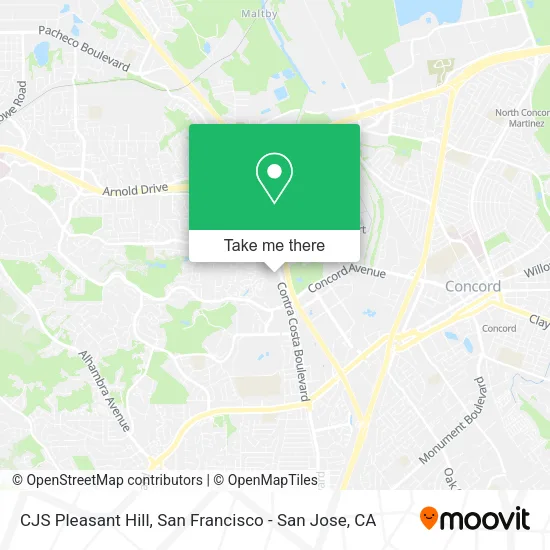 CJS Pleasant Hill map