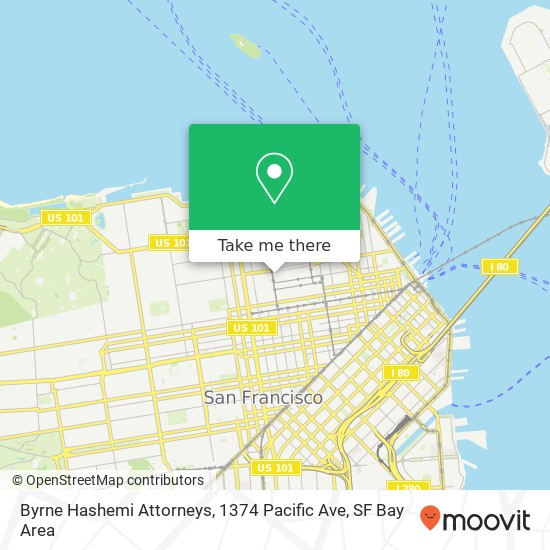 Byrne Hashemi Attorneys, 1374 Pacific Ave map