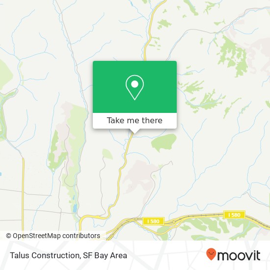 Mapa de Talus Construction, 6717 Crow Canyon Rd