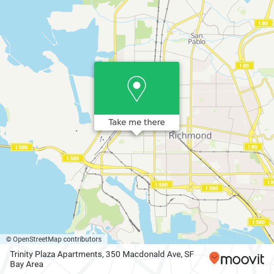 Trinity Plaza Apartments, 350 Macdonald Ave map