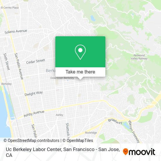 Uc Berkeley Labor Center map