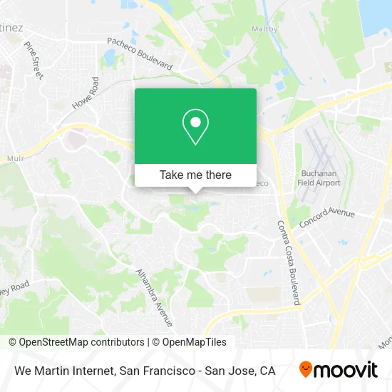 Mapa de We Martin Internet