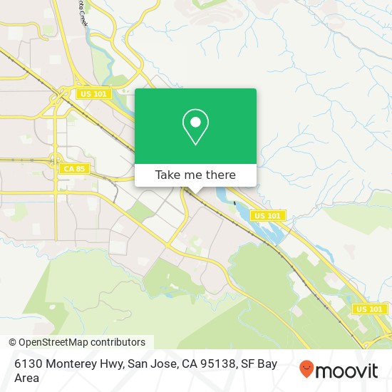 6130 Monterey Hwy, San Jose, CA 95138 map