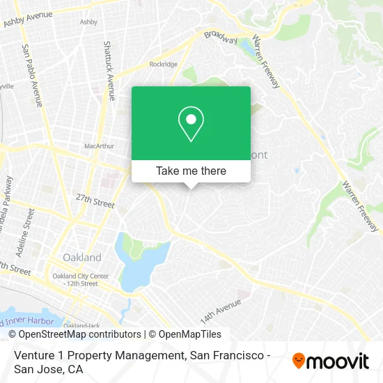Venture 1 Property Management map