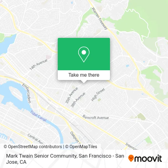 Mark Twain Senior Community map