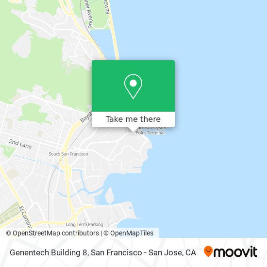 Mapa de Genentech Building 8