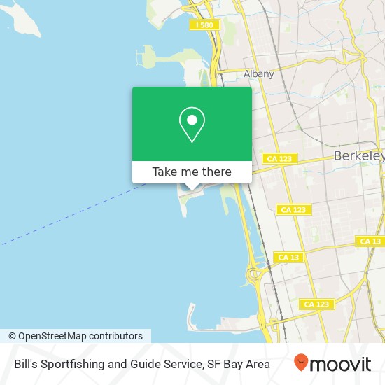 Bill's Sportfishing and Guide Service map