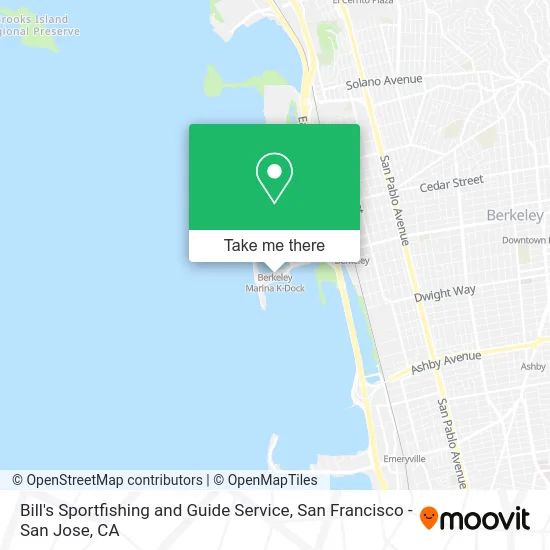 Bill's Sportfishing and Guide Service map