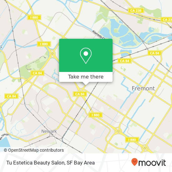 Mapa de Tu Estetica Beauty Salon, 4878 Thornton Ave
