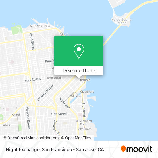 Night Exchange map
