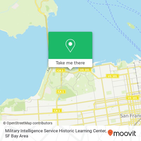 Military Intelligence Service Historic Learning Center map