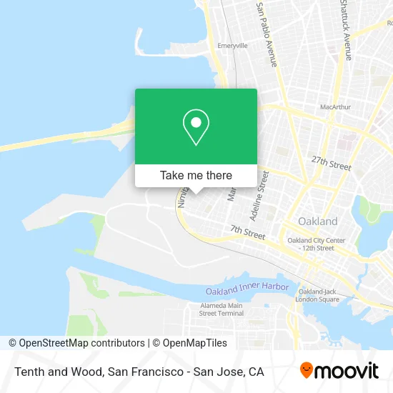 Mapa de Tenth and Wood