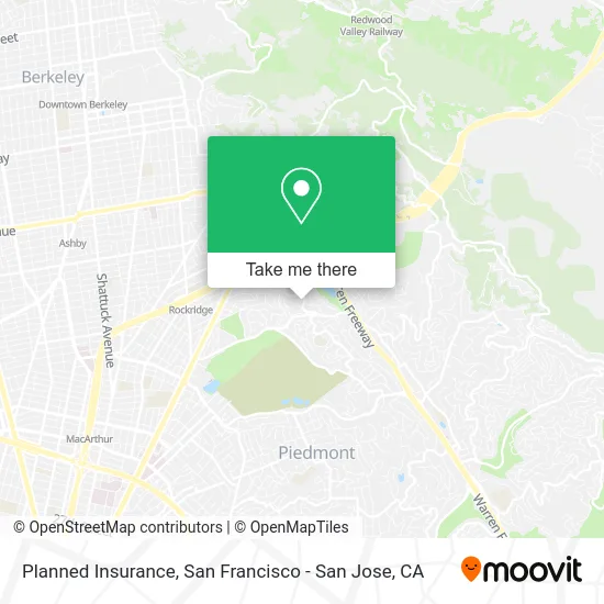 Planned Insurance map