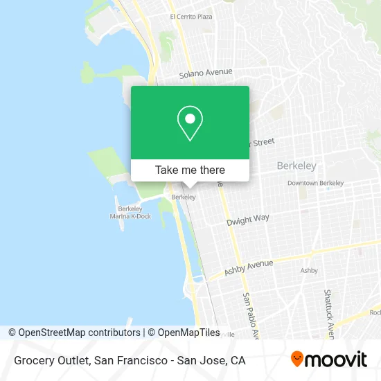 Grocery Outlet map