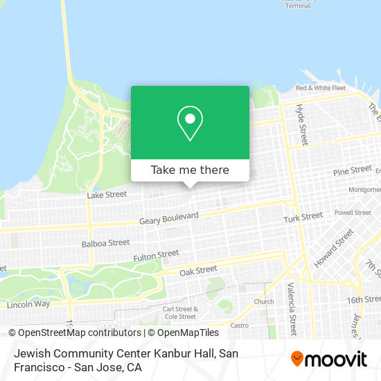 Jewish Community Center Kanbur Hall map