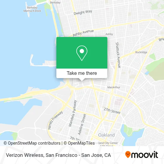 Verizon Wireless map