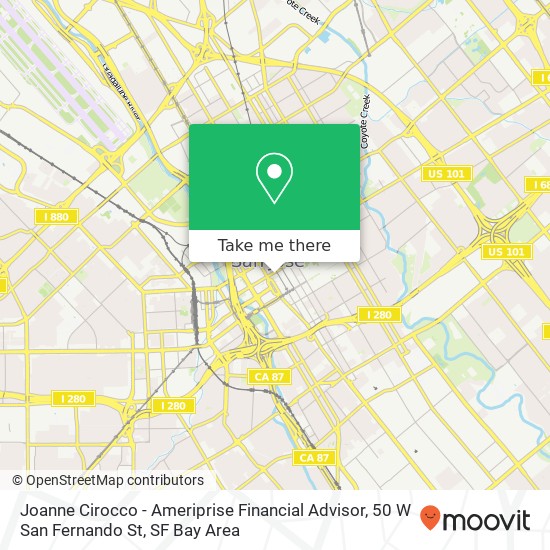 Joanne Cirocco - Ameriprise Financial Advisor, 50 W San Fernando St map