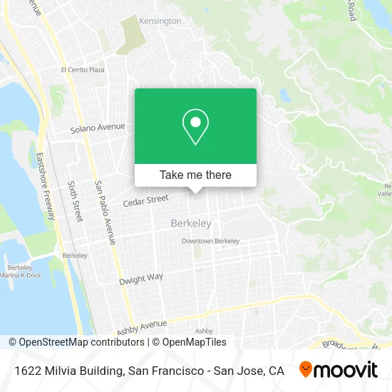 Mapa de 1622 Milvia Building