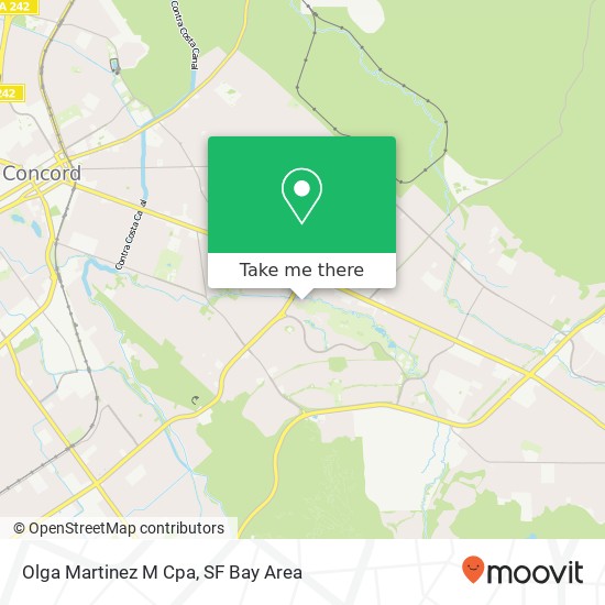 Olga Martinez M Cpa, 1430 Bel Air Dr map