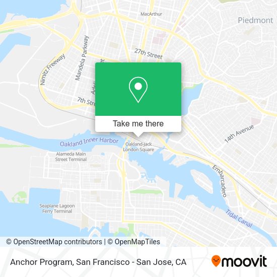 Anchor Program map